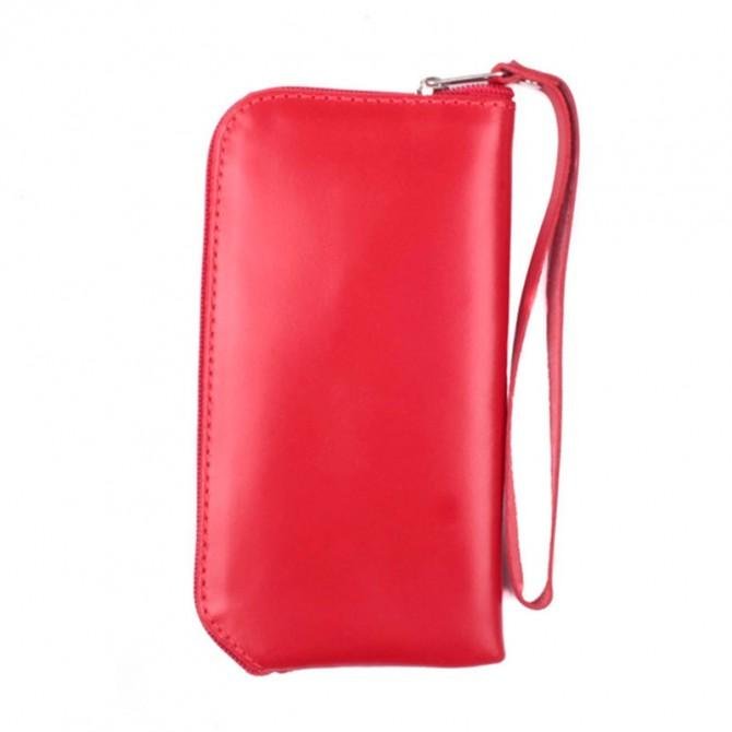 Чехол-кисет на молнии 6'' Красный-2