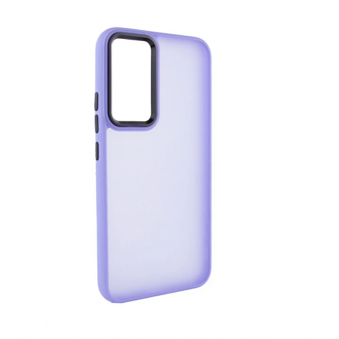 Чехол TPU+PC Lyon Frosted series Samsung Galaxy S24/S25 Purple-1
