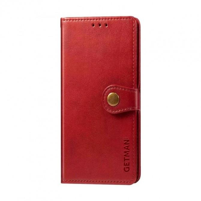 Чехол-книжка GETMAN Gallant for Xiaomi Redmi Note 8 Pro Red