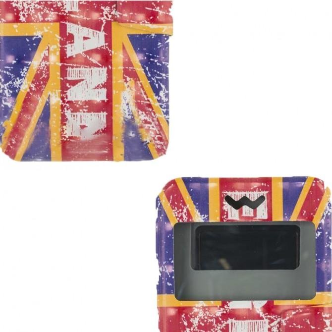Чехол книжка Universal 3D Print 4,5"-4,8" England-3