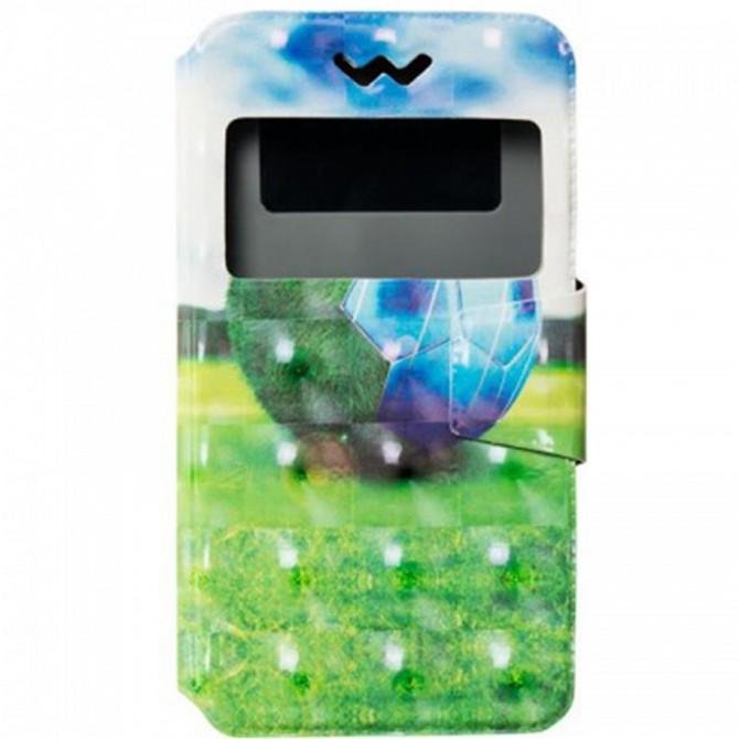Чехол книжка Universal 3D Print 5,0"-5,5" Nature Ball (18)-1