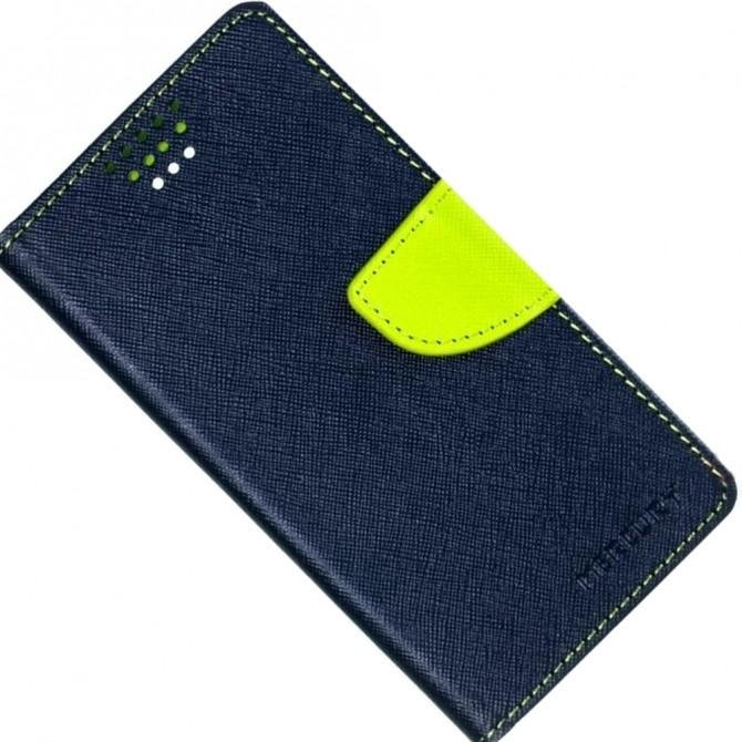 Чохол книжка Goospery Universal Mercury 4.0" Blue (S)-2
