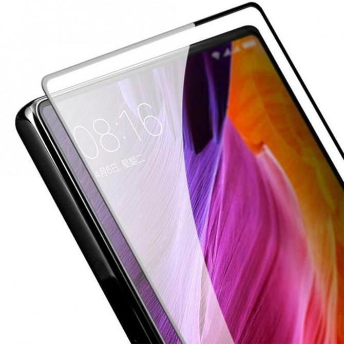Защитное стекло для XIAOMI Mi Mix 2 Full Glue (0.3 мм, 2.5D, чёрное)-3
