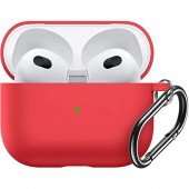 Чохол U-Like Silicone Protective Case For Airpods 3 Slim Red Чохол U-Like Silicone Protective Case For Airpods 3 Slim Red