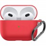 Чохол U-Like Silicone Protective Case For Airpods 3 Slim Red