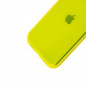 Чохол силіконовий Clear Neon для Apple iPhone 12 Pro Max Світло Жовтий Чохол силіконовий Clear Neon для Apple iPhone 12 Pro Max Світло Жовтий