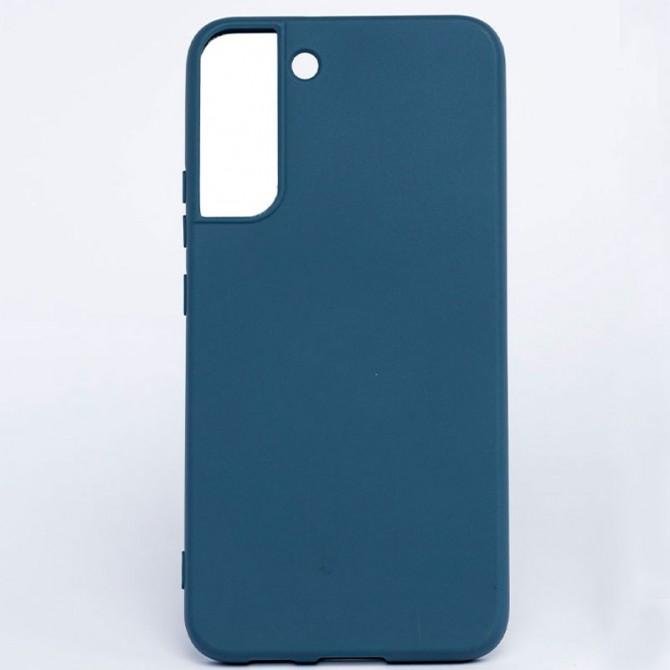 Чехол Original Soft Case Samsung S906 Galaxy S22 Plus Синий FULL