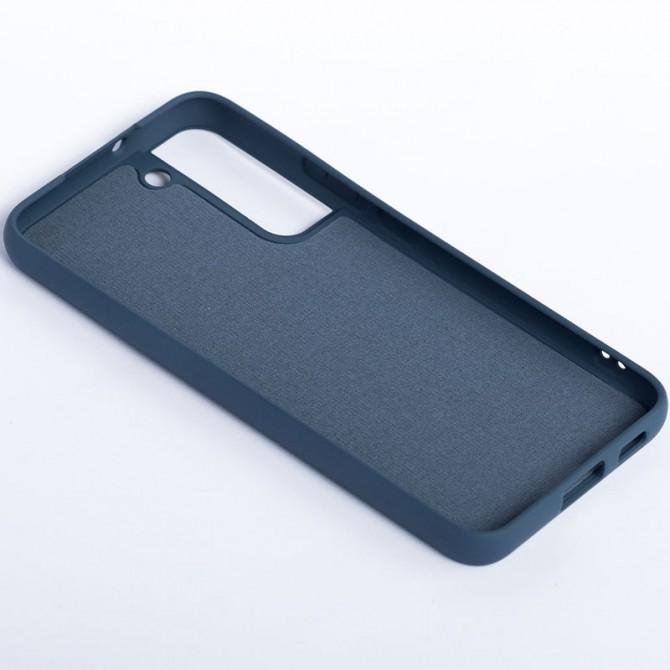 Чехол Original Soft Case Samsung S906 Galaxy S22 Plus Синий FULL-2