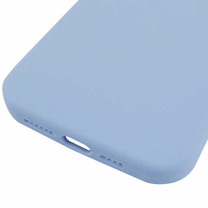 Силіконовий чохол для iPhone 16 Pro Max Lilac Blue FULL (NO LOGO)-4