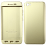 Пластикова накладка LikGus 360 градусів для Xiaomi Redmi Note 5A / Redmi Y1 Lite (Золотий)