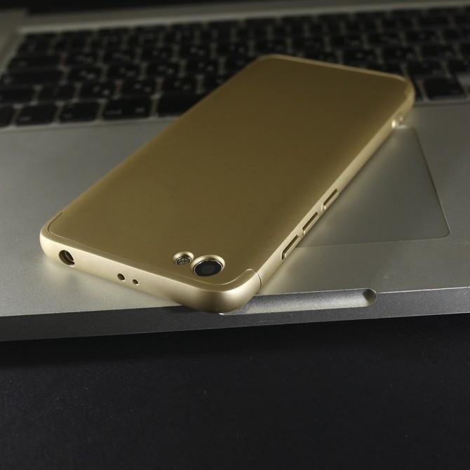 Пластикова накладка LikGus 360 градусів для Xiaomi Redmi Note 5A / Redmi Y1 Lite (Золотий)-4