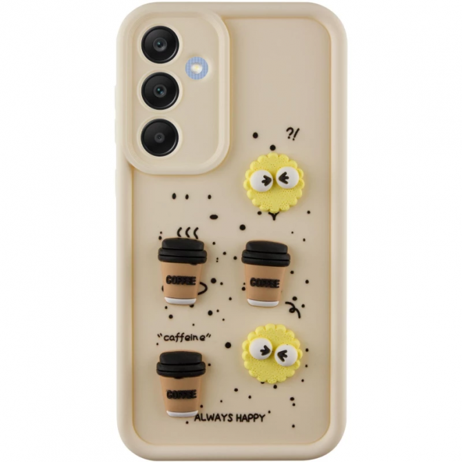 Чехол TPU Toys Case для Samsung Galaxy A35 (Sand/ Always Happy)