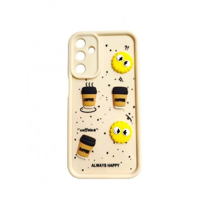 Чехол TPU Toys Case для Samsung Galaxy A35 (Sand/ Always Happy)-1