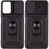 Чехол-накладка HONOR Hard Defence Series Xiaomi Redmi Note 10/10S Black (with Camshield and magnet) Чехол-накладка HONOR Hard Defence Series Xiaomi Redmi Note 10/10S Black (with Camshield and magnet)