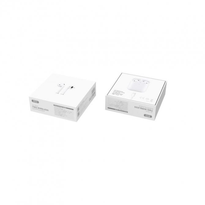 Бездротові навушники Bluetooth headset XO T2 Pods White-3