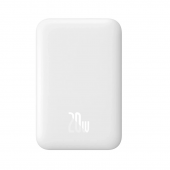 Дополнительная батарея Baseus Magnetic Mini Air Wireless Fast Charge (6000mAh) 20W Stellar White
