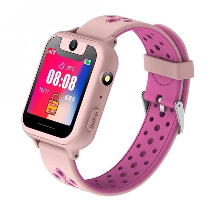 Детские умные часы SMART BABY S6 Pink-1