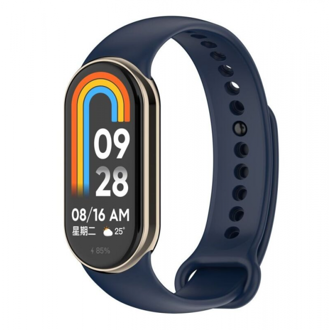 Ремешок для браслета Mi Band 8/9 (Silicon) Midnight Blue