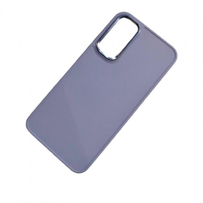 TPU чехол Bonbon Metal Style для Samsung Galaxy A34 5G Лавандовый-2