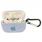 Чехол Silicone Protective Case For Airpods Pro with Lock Lilac Чехол Silicone Protective Case For Airpods Pro with Lock Lilac