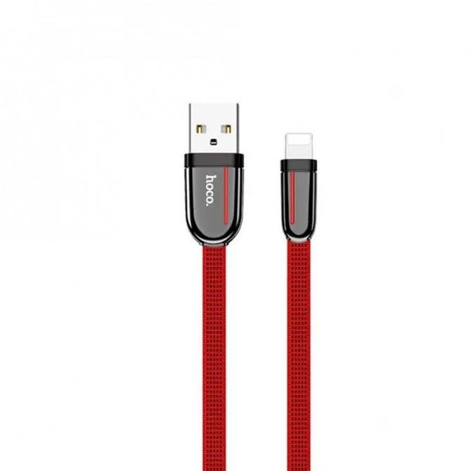 Кабель Hoco U74 Grand Lightning Red 1m