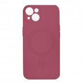 Чехол Monro series з MagSafe для iPhone 14 Burgundy Чехол Monro series з MagSafe для iPhone 14 Burgundy