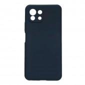 Чехол Original Soft Case Xiaomi Mi 11 Lite Черный FULL