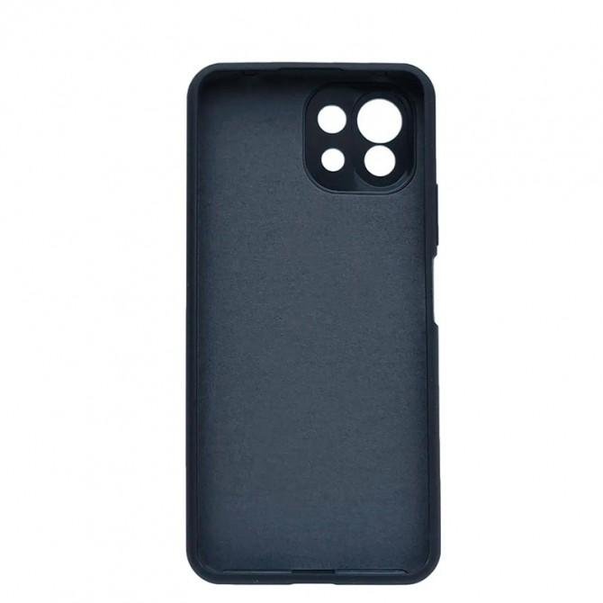 Чехол Original Soft Case Xiaomi Mi 11 Lite Черный FULL-1
