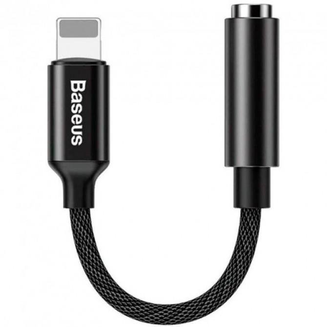 Адаптер Baseus Lightning Male to 3.5mm Female (CALL3-02) Black