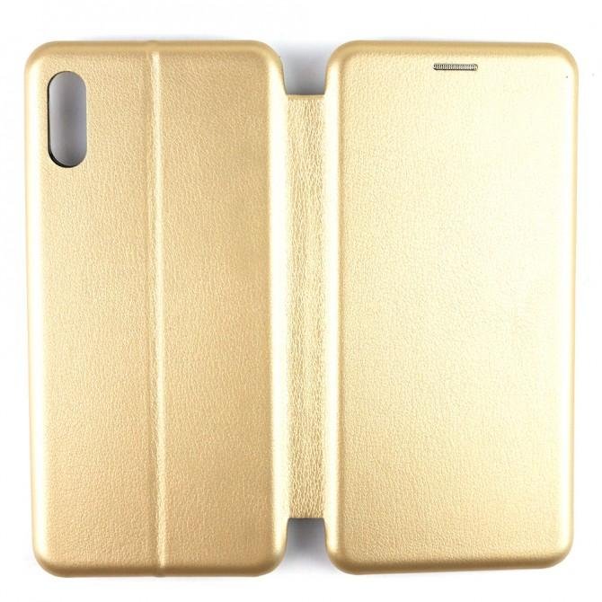Чехол-книжка U-Like Best для Xiaomi Redmi 9a Gold-3