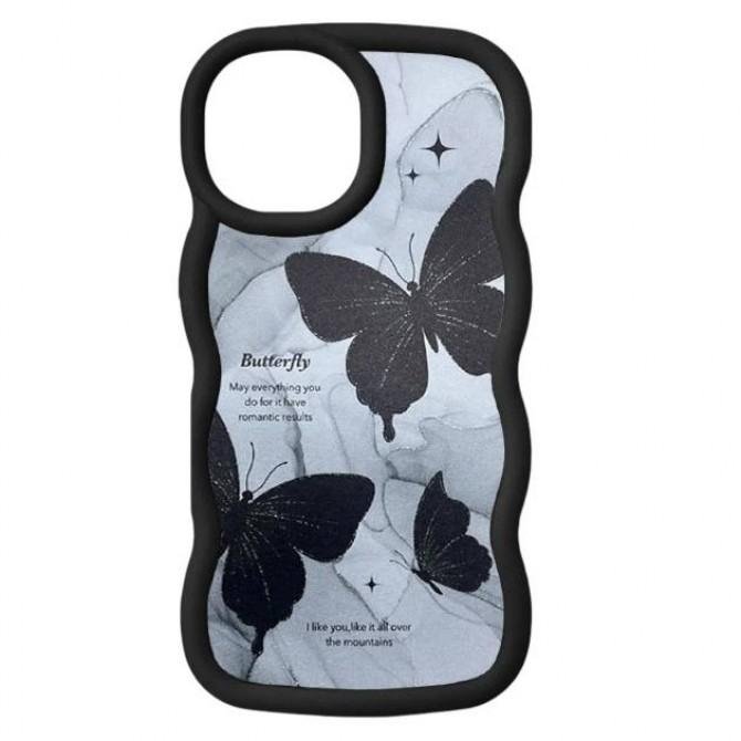 Чохол TPU Cloudy Pictures для Apple iPhone 16 Pro Max (6.9") Butterflies