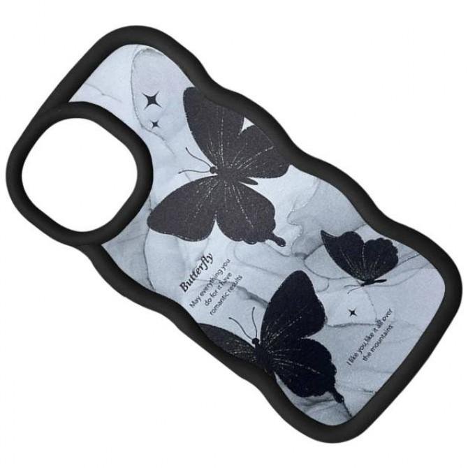 Чохол TPU Cloudy Pictures для Apple iPhone 16 Pro Max (6.9") Butterflies-1