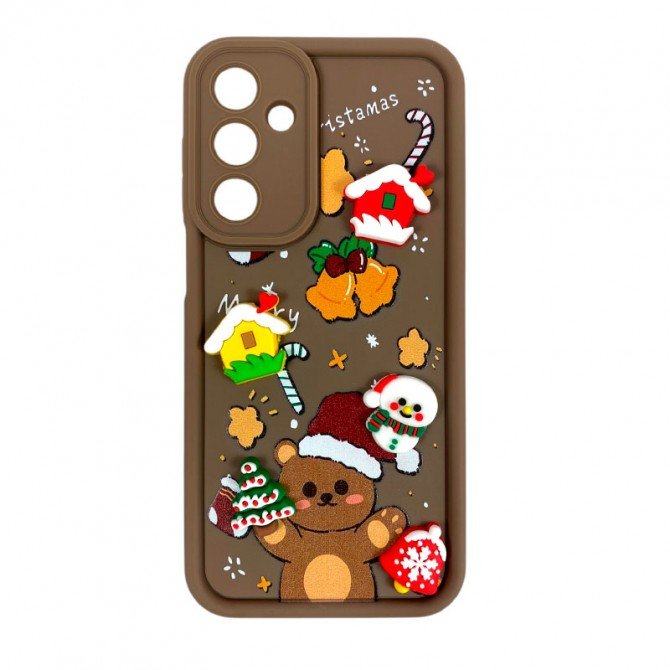Чохол TPU Christmas Toys для Samsung Galaxy A25 5G (Brown)