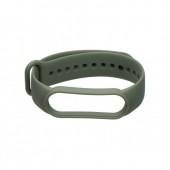Ремешок для браслета Mi Band 5/6  (Silicon) Olive