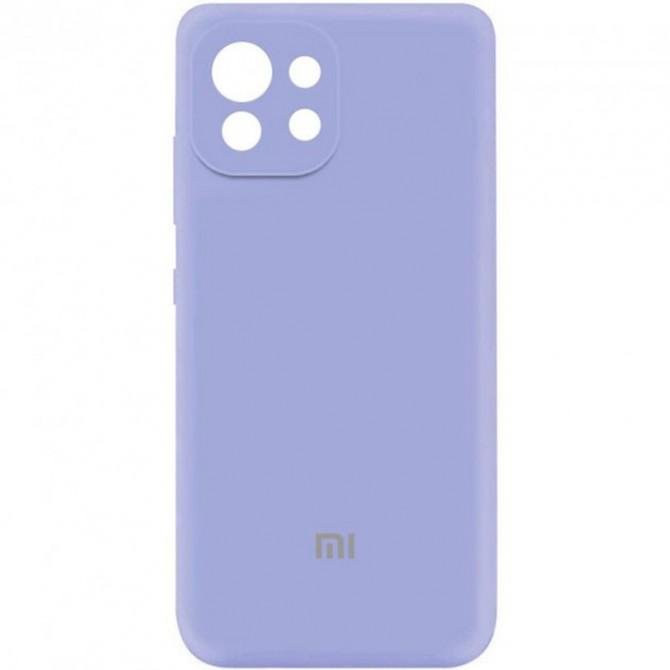 Чехол Original Soft Case Xiaomi Mi 11 Lite Лавандовый FULL