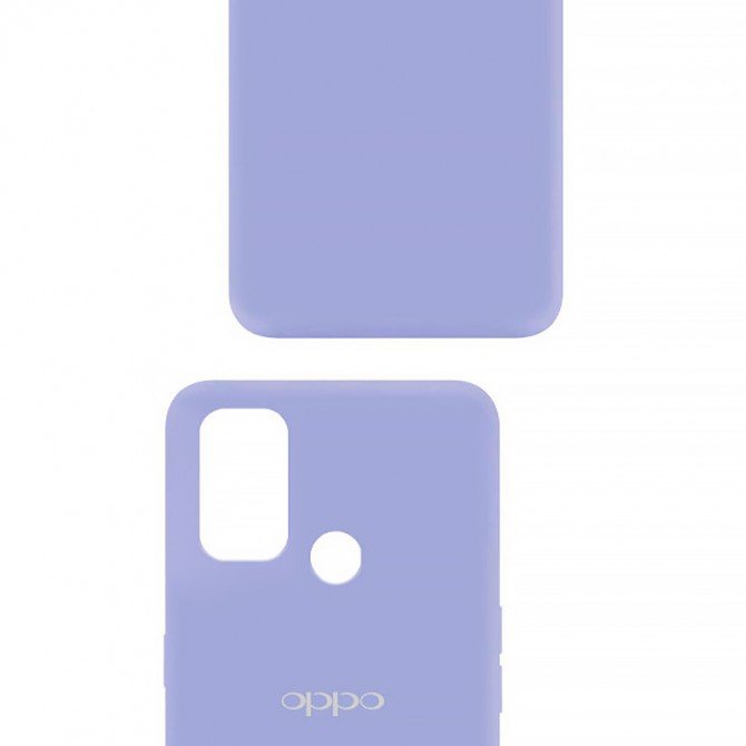 Чохол Original Soft Case Oppo A53/A32/A33 Бузковий FULL-2