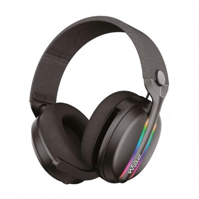 Наушники Игровые Walker WBT-83 с микрофоном Black