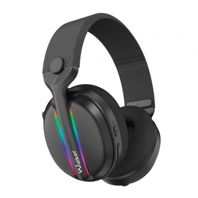 Наушники Игровые Walker WBT-83 с микрофоном Black-1