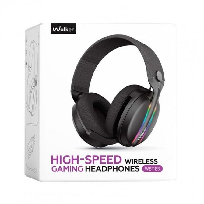 Наушники Игровые Walker WBT-83 с микрофоном Black-2