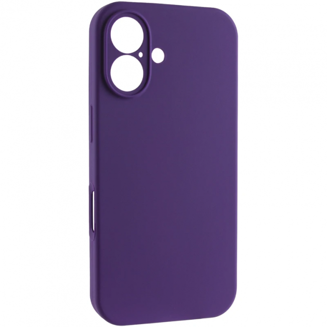 Cиликоновый чехол для iPhone 16 Plus Elderberry FULL-1