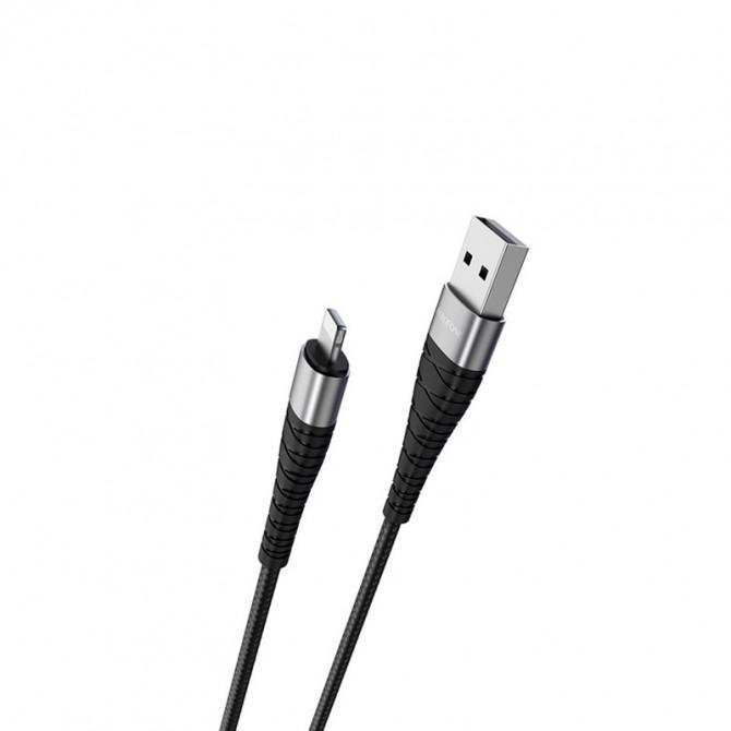 Кабель Borofone BX32 Munificent Lightning Black 1m