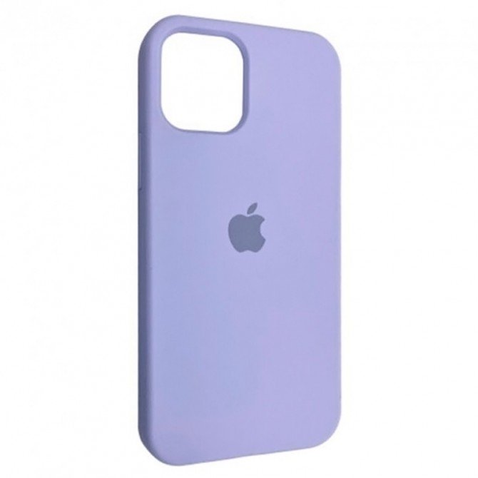 Оригинальный силиконовый чехол для iPhone 13 mini Лавандовый FULL