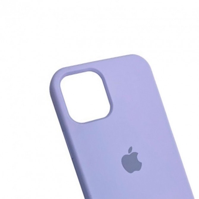Оригинальный силиконовый чехол для iPhone 13 mini Лавандовый FULL-1