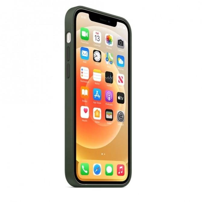 Original Full Soft Case (MagSafe) for iPhone 12 Pro Max Cyprus Green-2