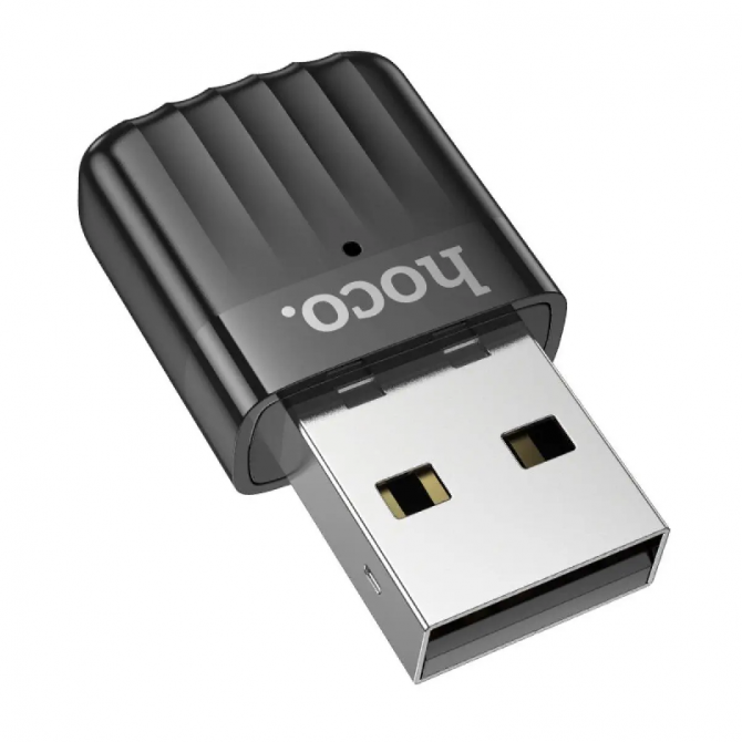 Адаптер Wi-FI Hoco HI33 WiFI5 USB internal antenna wireless network card Black-3
