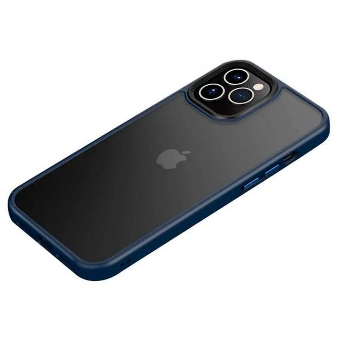 Чохол TPU+PC Metal Buttons для Apple iPhone 11 Pro Max (6.5") Синій