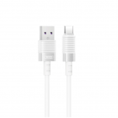 Кабель USB XO NB282 Brushed Silicone Type-C 6A/1m White Кабель USB XO NB282 Brushed Silicone Type-C 6A/1m White