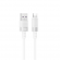 Кабель USB XO NB282 Brushed Silicone Type-C 6A/1m White