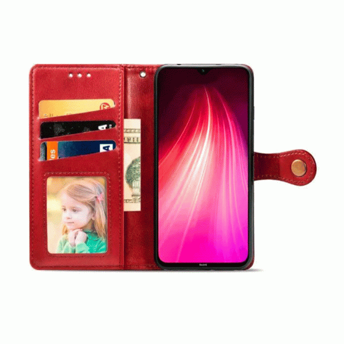 Чехол-книжка GETMAN Gallant for Motorola Edge 40 Red-1