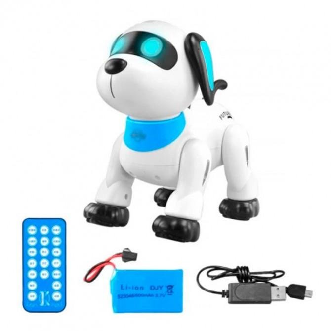 Интерактивная игрушка Собака-Робот SHT K21 Белый-1